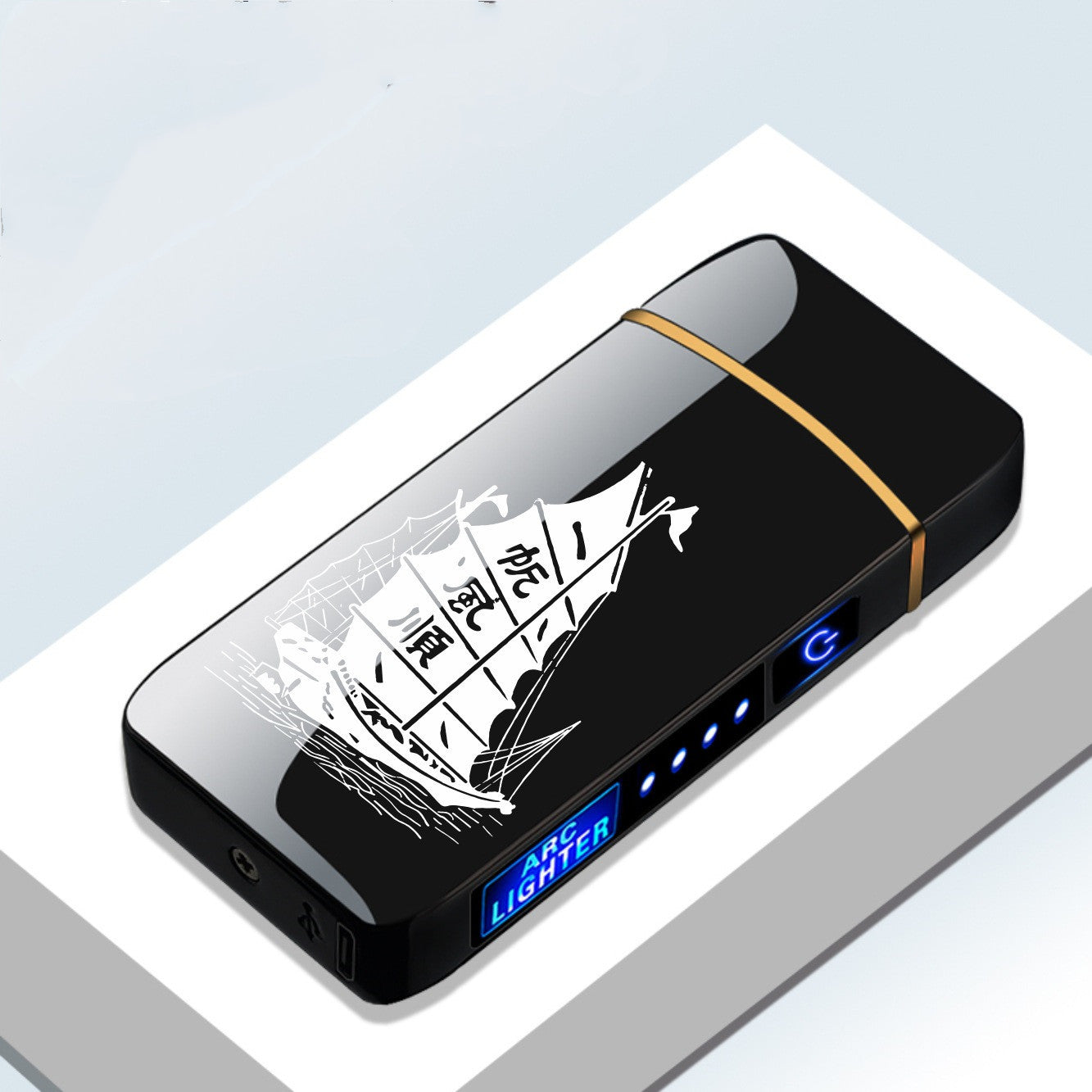 Fingerprint Sensor Unlocks The Charging Personality Of The Lighter