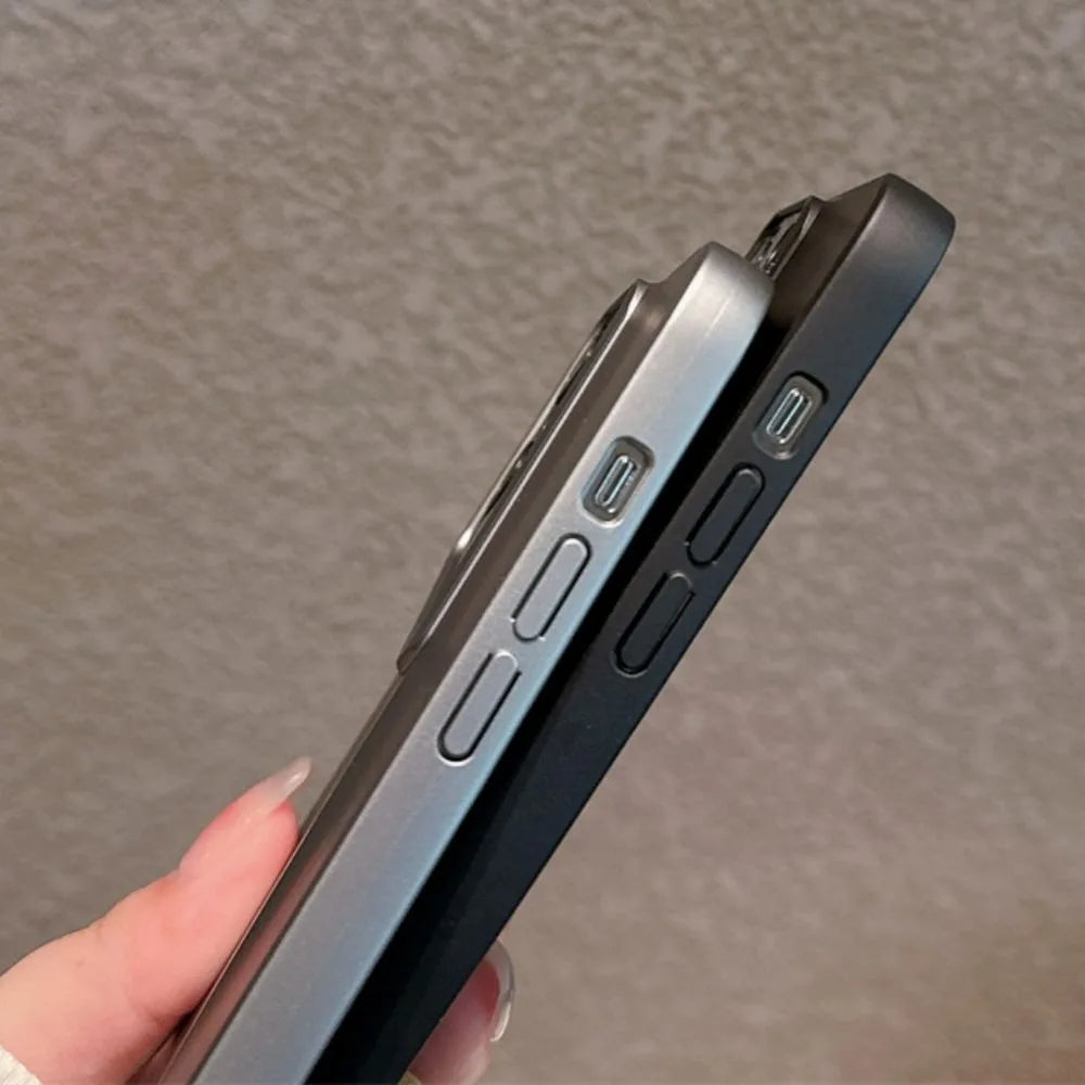 16 ProMax Plus Ultra Thin Matte PC Phone Case for iPhone 15 ProMax 14 15 16 Pro Max 15pro Full Lens Protective Hard Bumper Cover