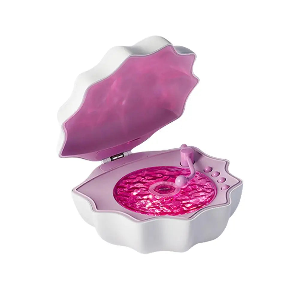 Creative Shell Light Wireless Bluetooth Speaker High-quality Subwoofer Sleeping Desktop Ornaments Romantic Gift For Friends
