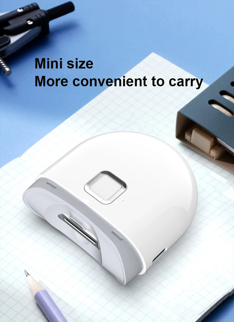 Xiaomi Youpin USB Electric Nail Clipper With LED Light Automatic Nail Grinder Trimmer Finger Toe Mini Portable Manicure Tools