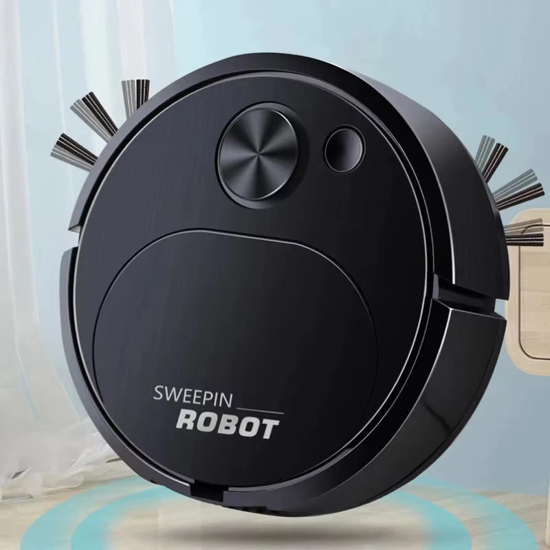 3In1 Intelligent Sweeping Robot Vacuum Cleaner Low Noise Floor Sweeper Rechargeable Automatic Home Office Vacuum Carpet Cleaner