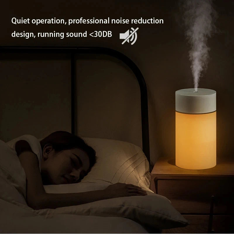 Luminous Humidifier Household Desktop Small Water Supplement Spray Air Humidification Usb Car Portable Night Light 260ml
