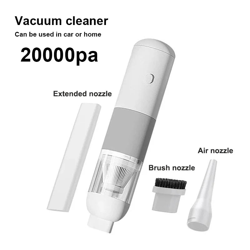 20000PA Wireless New Car Vacuum Cleaner Portable Mini Handheld Vacuum Cleaner Smart Home Car Dual-purpose Mi Dust Catcher