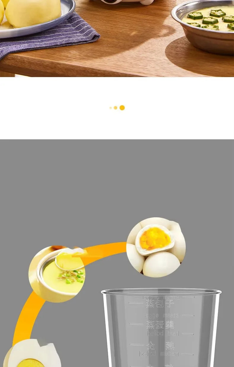 Multifunctional Electric Egg Cooker Automatic Egg Boiler 7 Eggs Mini Egg Streamer Kitchen Breakfast Machine Mini Egg Boiler
