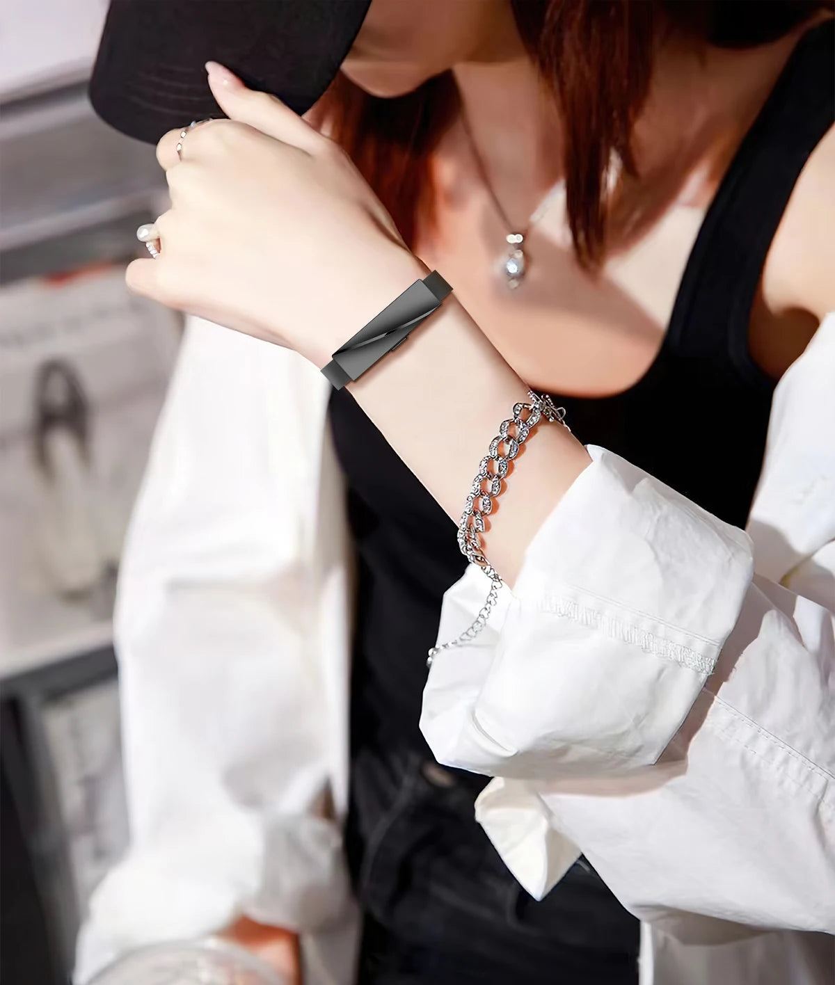 LIGE New Smart Bracelet Women Men Heart Rate Call Reminder Waterproof Wristband For Couple Lady Gifts Fitness Sport Health Band