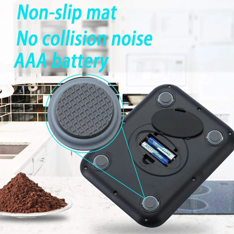 500g/0.01g Jewelry Portable Scale 3kg/0.1g Digital Display Scale Baking Electronic Scale Personal Table Scale Kitchen Food Scale