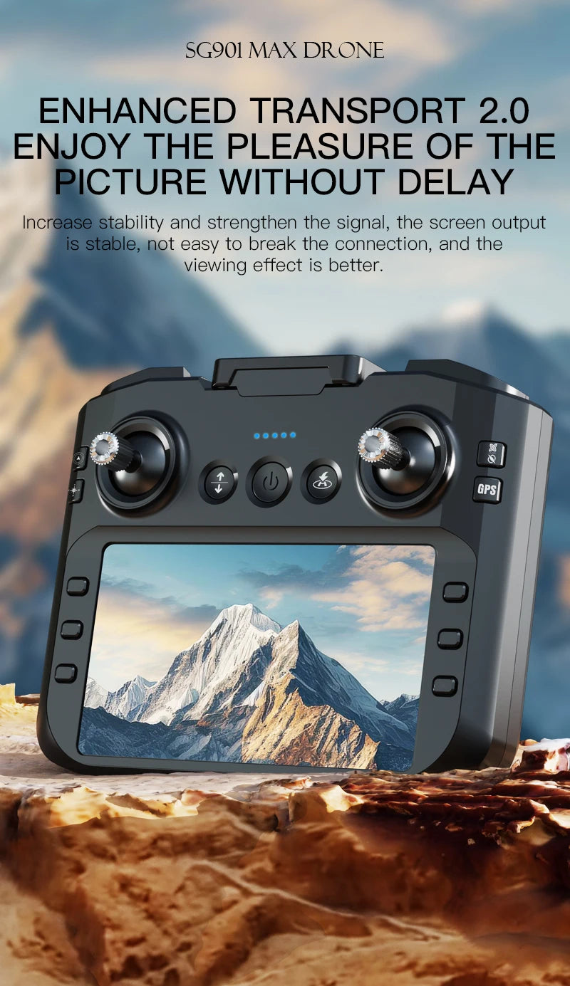 Xiaomi SG901 MAX GPS Drone Professional 8K Aerial HD Avoiding Obstacle with Large Screen Remote Control Folding Brushless Drone