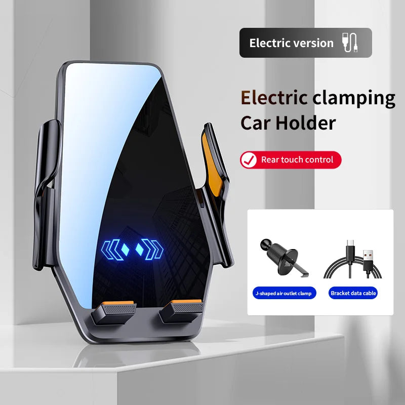 New Max 66W Magnetic Car Phone Holder 15W Wireless Charging Infrared Sensing Touch Control for iPhone Andorid Car Air Vent Mount