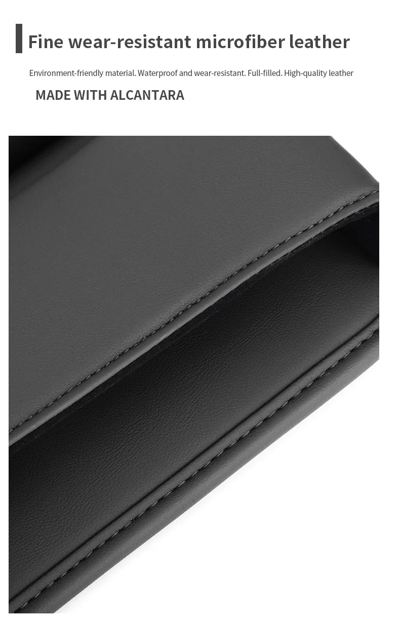 For Mercedes-Benz A B C E S V R-Class A45 C43 CLA GLA GLB GLC SLK SL Car Seat Gap Multifunction Storage Box Seat Gap Cup Holder