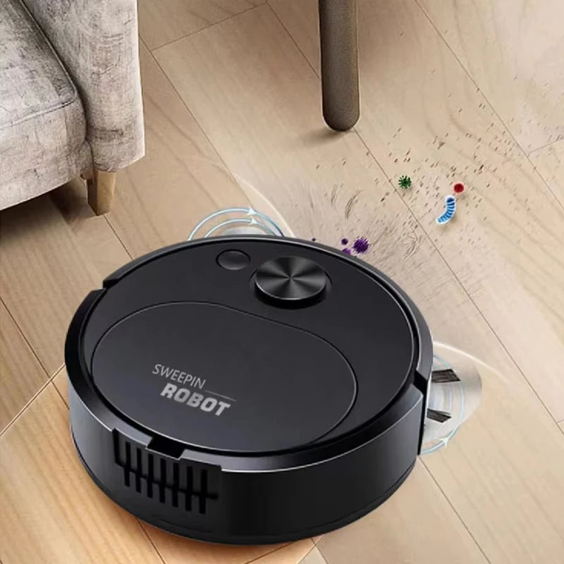 3In1 Intelligent Sweeping Robot Vacuum Cleaner Low Noise Floor Sweeper Rechargeable Automatic Home Office Vacuum Carpet Cleaner
