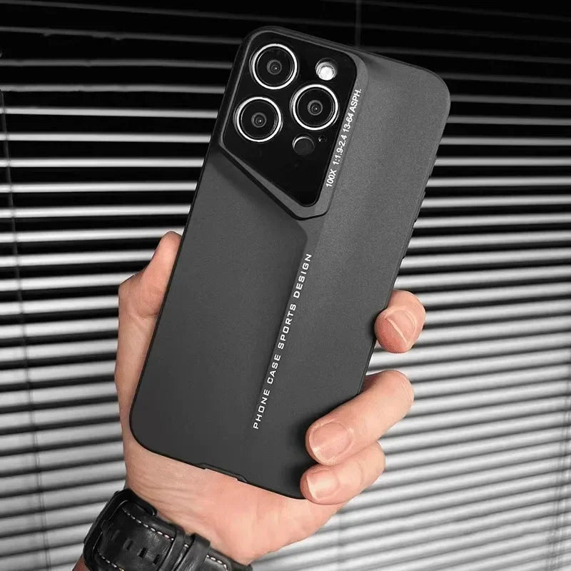 16 ProMax Plus Ultra Thin Matte PC Phone Case for iPhone 15 ProMax 14 15 16 Pro Max 15pro Full Lens Protective Hard Bumper Cover
