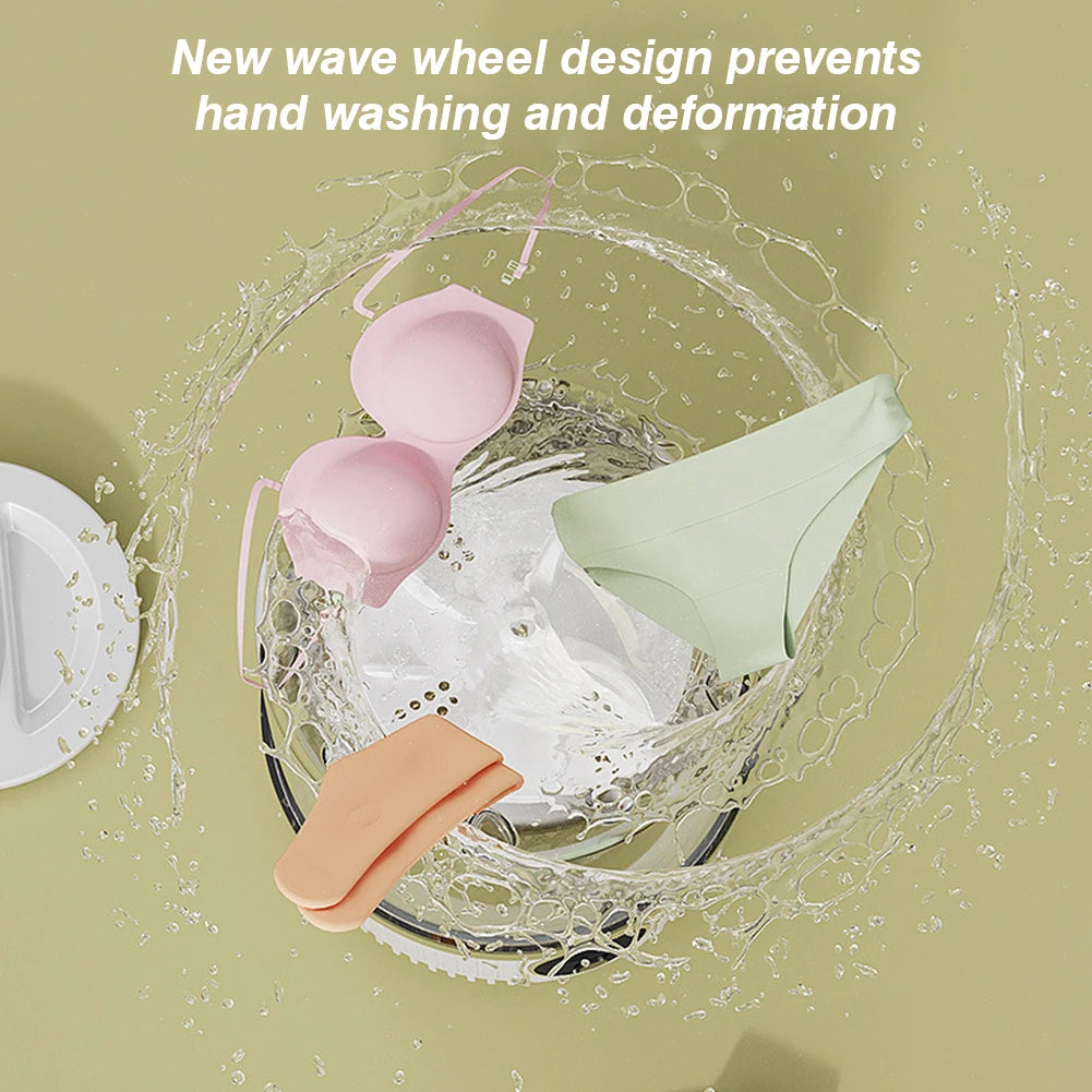 Portable Underwear Cleaner Wireless Washing Machine Mini Socks Washing Machine 2-speed Time Special Washer for Travel Home
