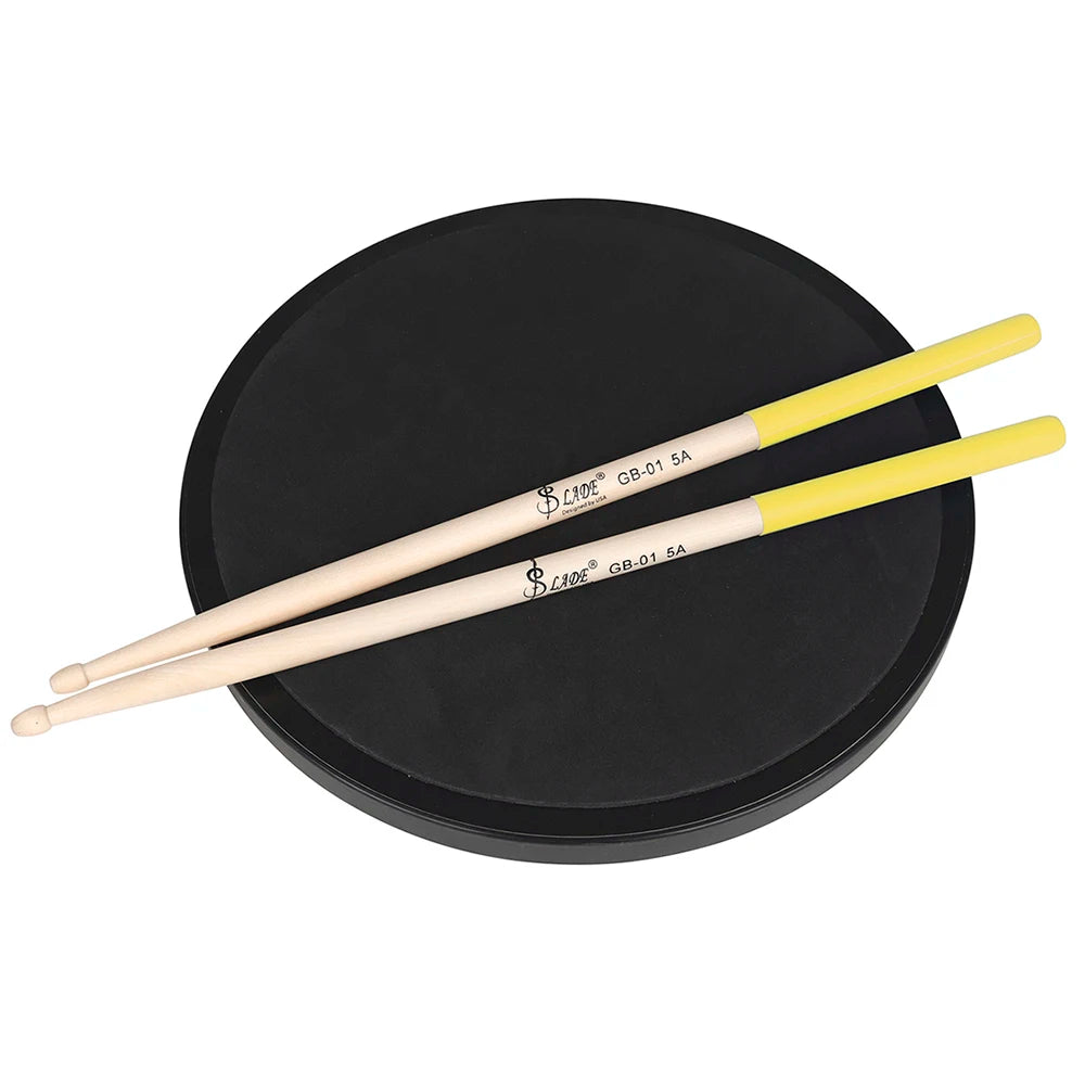 5A 7A Drum Sticks Professional Maple Drumsticks Non-slip Rubber Grip Colorful Drumsticks Percussion Instrument Accessories