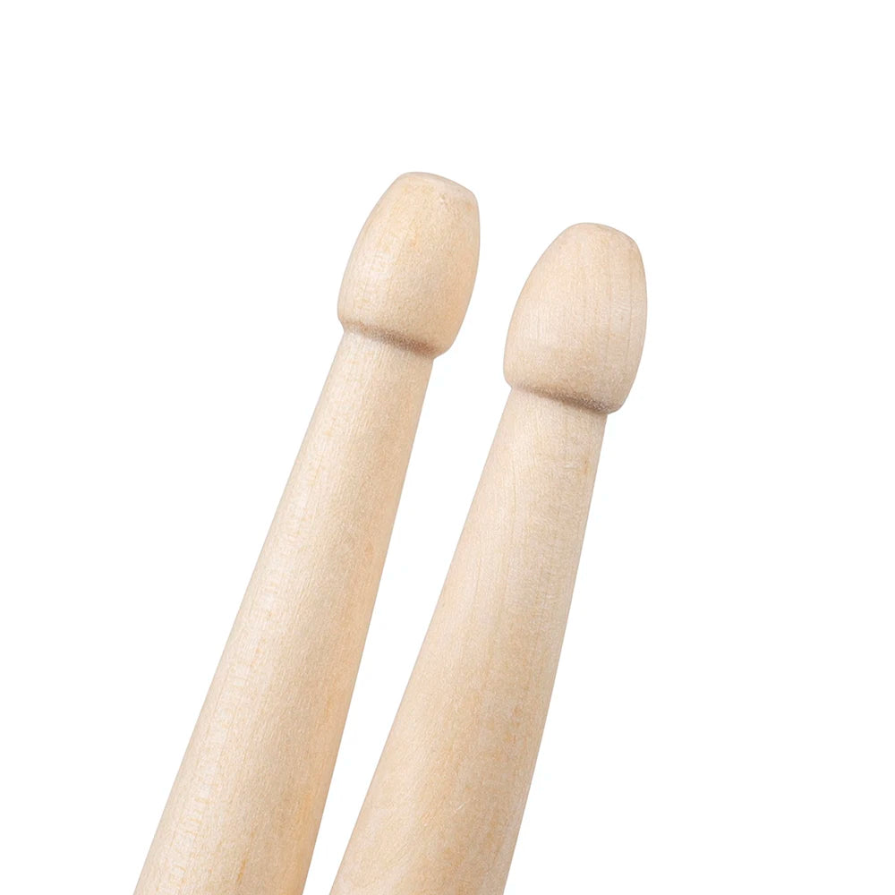 5A 7A Drum Sticks Professional Maple Drumsticks Non-slip Rubber Grip Colorful Drumsticks Percussion Instrument Accessories