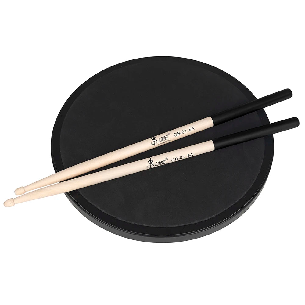 5A 7A Drum Sticks Professional Maple Drumsticks Non-slip Rubber Grip Colorful Drumsticks Percussion Instrument Accessories