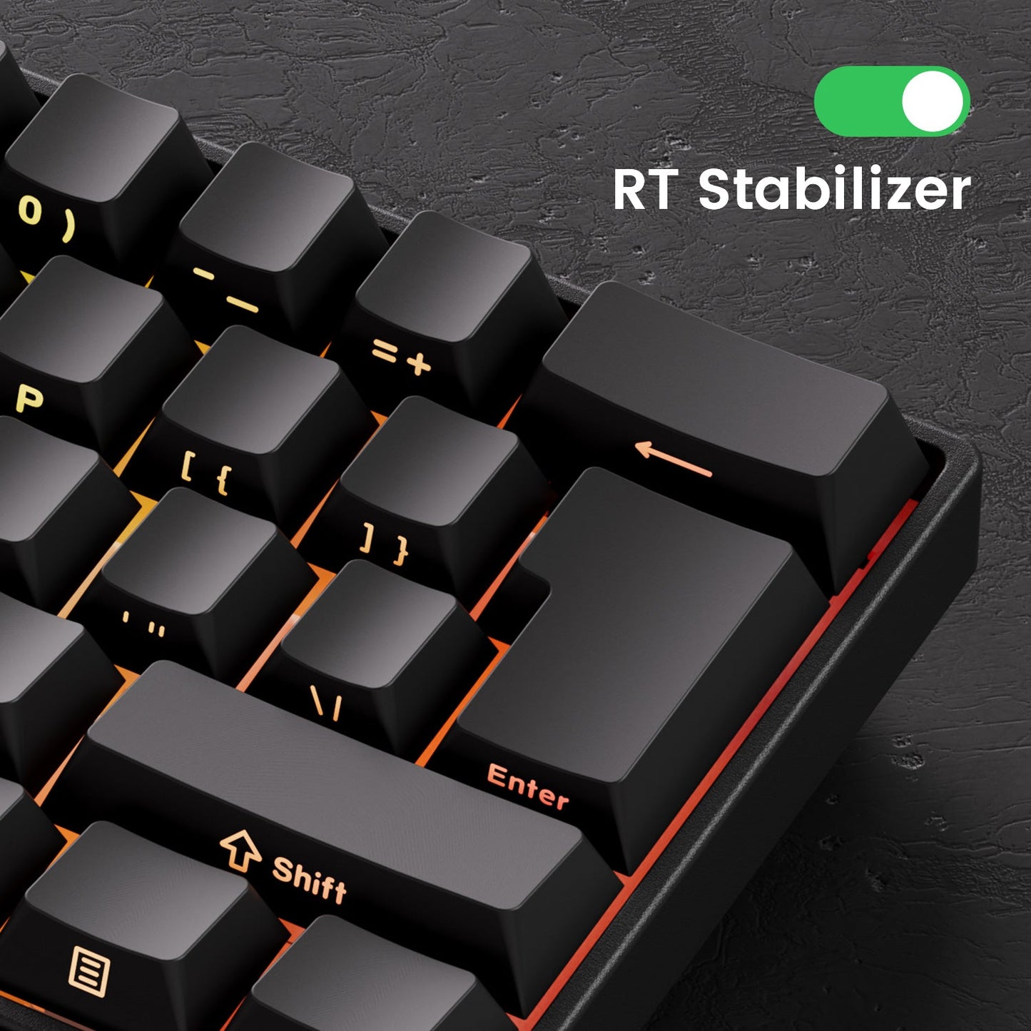 Akko MonsGeek FUN60 Mechanical Keyboard Magnetic Switch 60% Gaming Keyboards Rapid Trigger 0.01mm 8K ARGB HE/TMR Custom Keyboard
