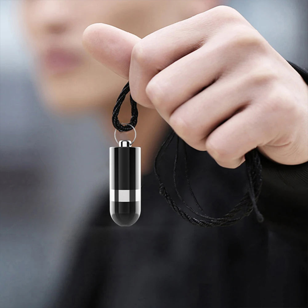 Mini Digital Keychain Voice Recorder HD Recording Pen Noise Reduction MP3 Music Player Voice-activated Recorder 8G 16G