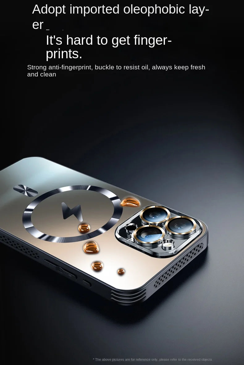 Latest Magnetic and Heat Dissipating iPhone 16 15 14 13 Pro Max plus Case – Full Coverage