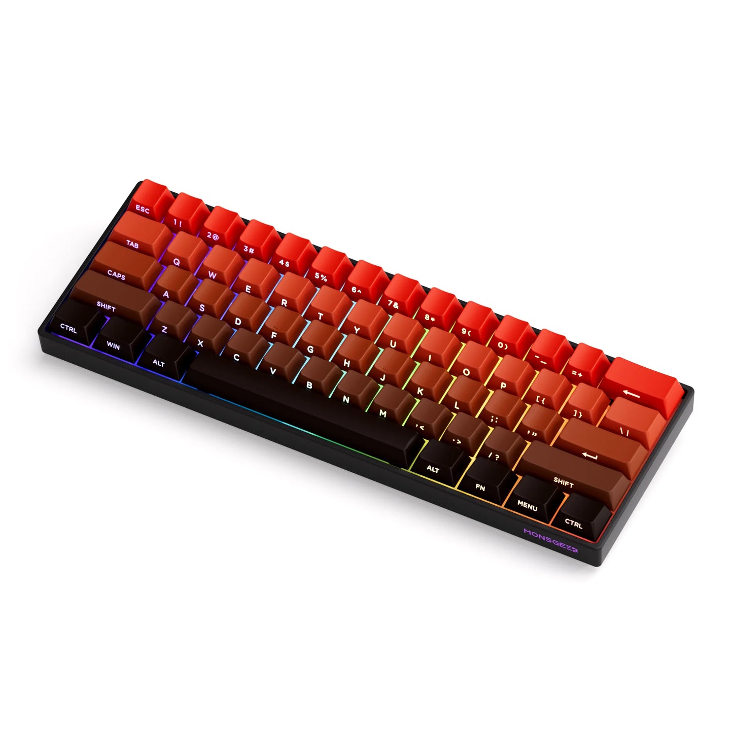 Akko MonsGeek FUN60 Mechanical Keyboard Magnetic Switch 60% Gaming Keyboards Rapid Trigger 0.01mm 8K ARGB HE/TMR Custom Keyboard