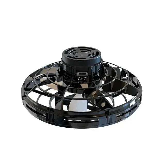 NEW LED Flying UFO Spinner Fingertip, Upgrade Flight Helicopter Gyro Flyorb Hover Ball, Mini Drone Aircraft Toy, Christmas Gift