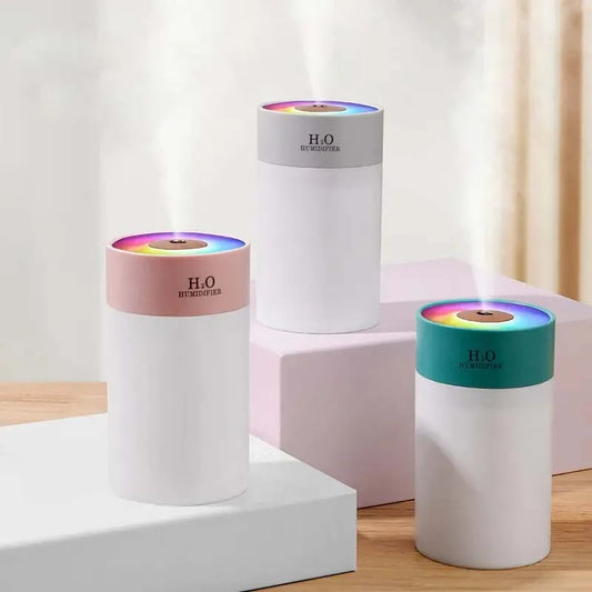 Luminous Humidifier Household Desktop Small Water Supplement Spray Air Humidification Usb Car Portable Night Light 260ml