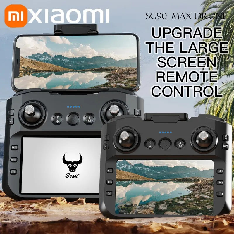 Xiaomi SG901 MAX GPS Drone Professional 8K Aerial HD Avoiding Obstacle with Large Screen Remote Control Folding Brushless Drone