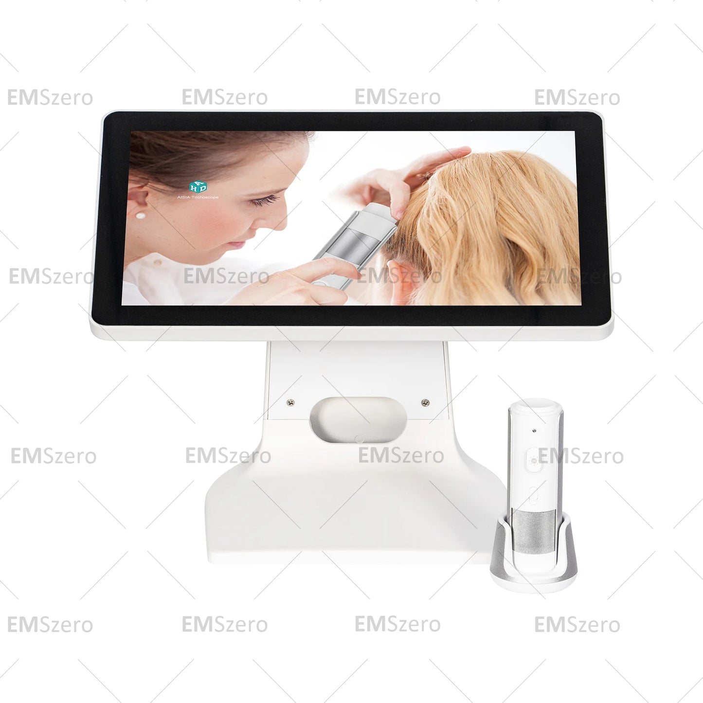 AI Analysis Scalp Care Handheld Hair Analyzer Mini Intelligent Access The Net Hair Detector Scalp Hair Follicle Analyzer Salon