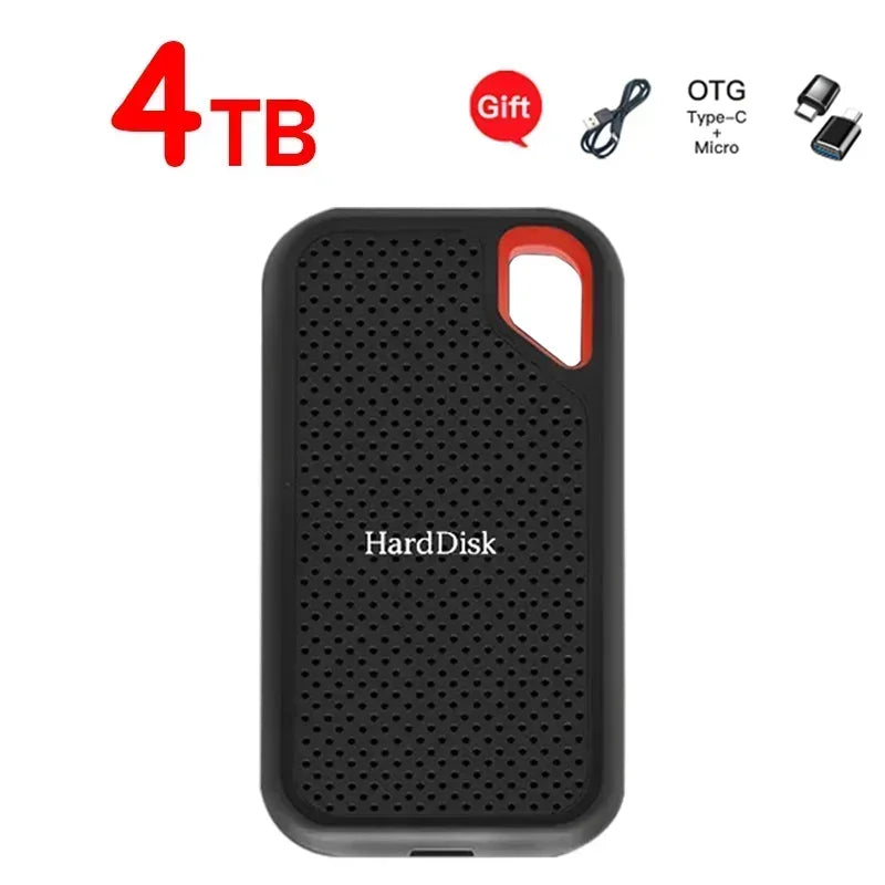 2025 Original SSD Hard Disk 1TB External Hard Drive 2TB Mobile Drive Hard Disk High Speed  for Laptop/Computer/PC ssd 2tb