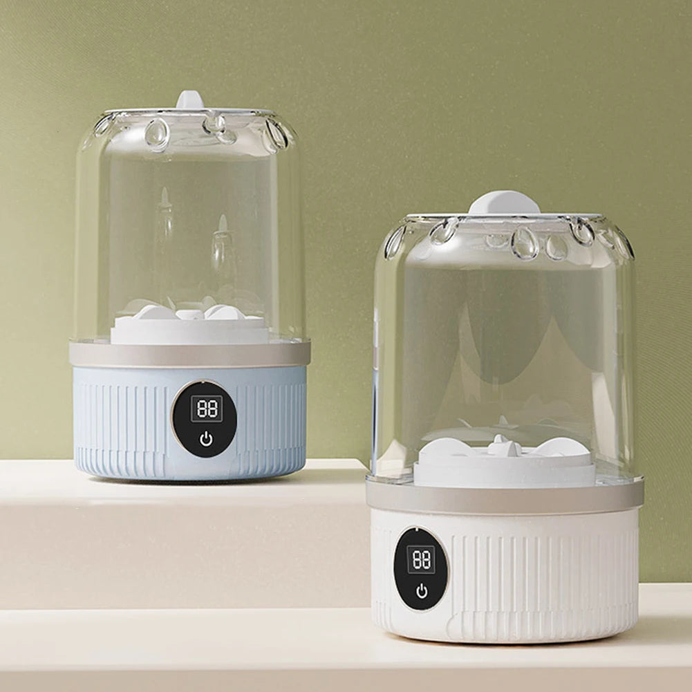 Portable Underwear Cleaner Wireless Washing Machine Mini Socks Washing Machine 2-speed Time Special Washer for Travel Home
