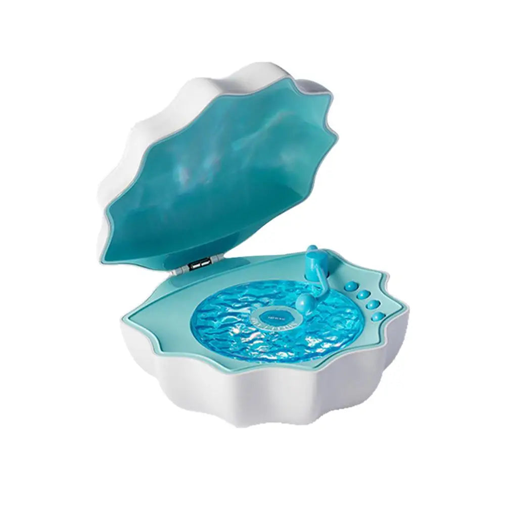 Creative Shell Light Wireless Bluetooth Speaker High-quality Subwoofer Sleeping Desktop Ornaments Romantic Gift For Friends
