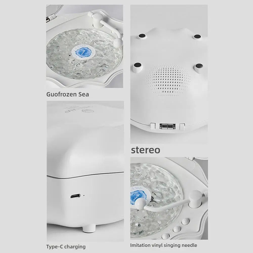 Creative Shell Light Wireless Bluetooth Speaker High-quality Subwoofer Sleeping Desktop Ornaments Romantic Gift For Friends