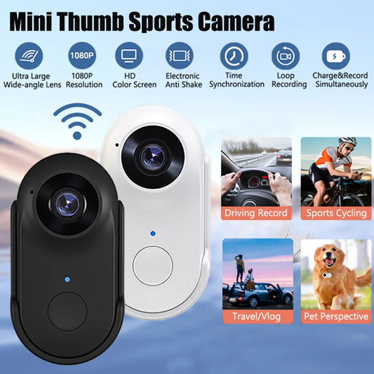BOBLOV W4 2K Mini Body Camera Wearable 64GB Camera 360°Rotatable Clip & Magnetic Clip 800mAh Battery recording Cam For Outdoors