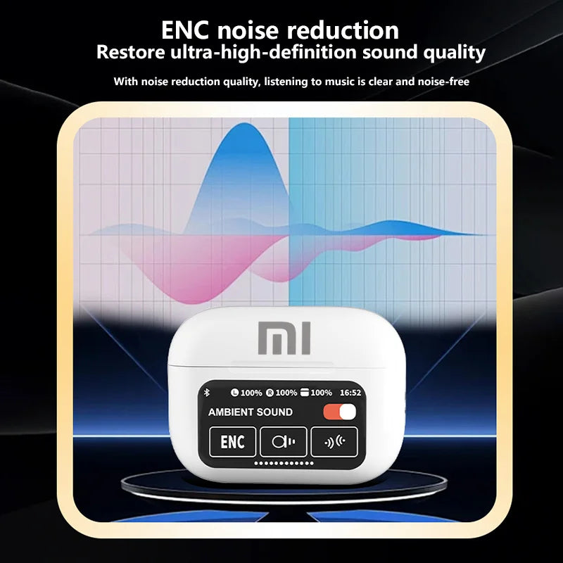 Xiaomi A10 Pro touch screen control Bluetooth 5.3 with ENC function and built-in microphone for high-definition calling