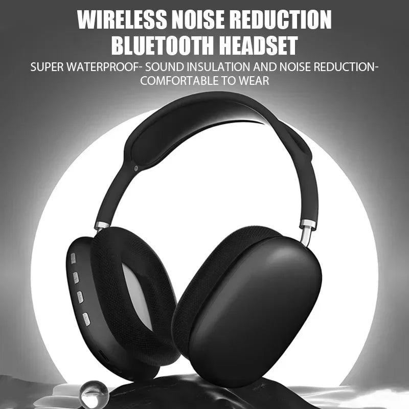 P9 Wireless Bluetooth Headset Outdoor Sports Gaming Wireless Headphones with Mic Noise Cancelling Earbuds Bluetooth Earphones