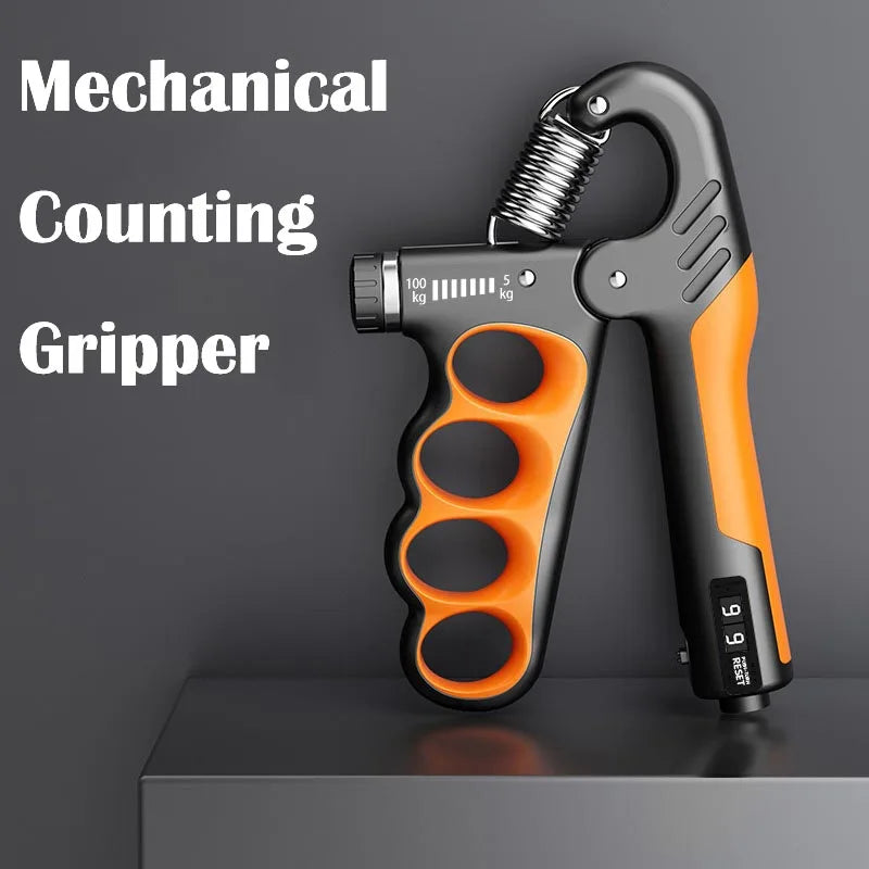 5-100Kg Hand Gripper Gym Wrist Expander Hand Strengthener Adjustable Dynamometer Hand Grip Finger Forearm Trainer Muscle Recover