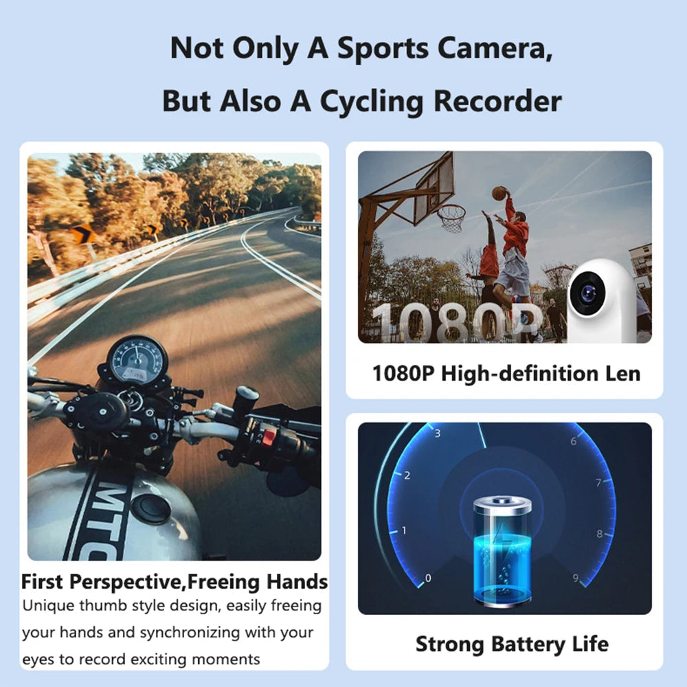 BOBLOV W4 2K Mini Body Camera Wearable 64GB Camera 360°Rotatable Clip & Magnetic Clip 800mAh Battery recording Cam For Outdoors