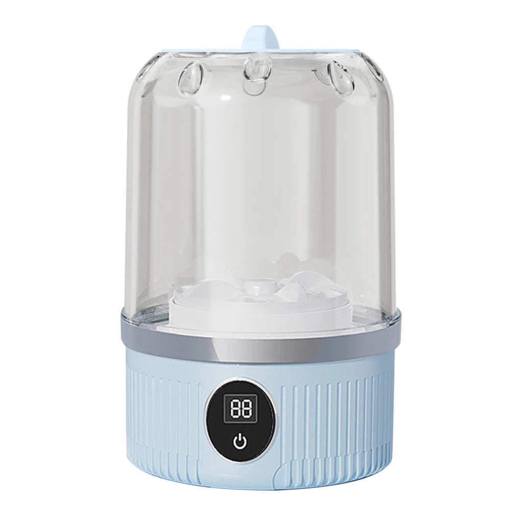 Portable Underwear Cleaner Wireless Washing Machine Mini Socks Washing Machine 2-speed Time Special Washer for Travel Home