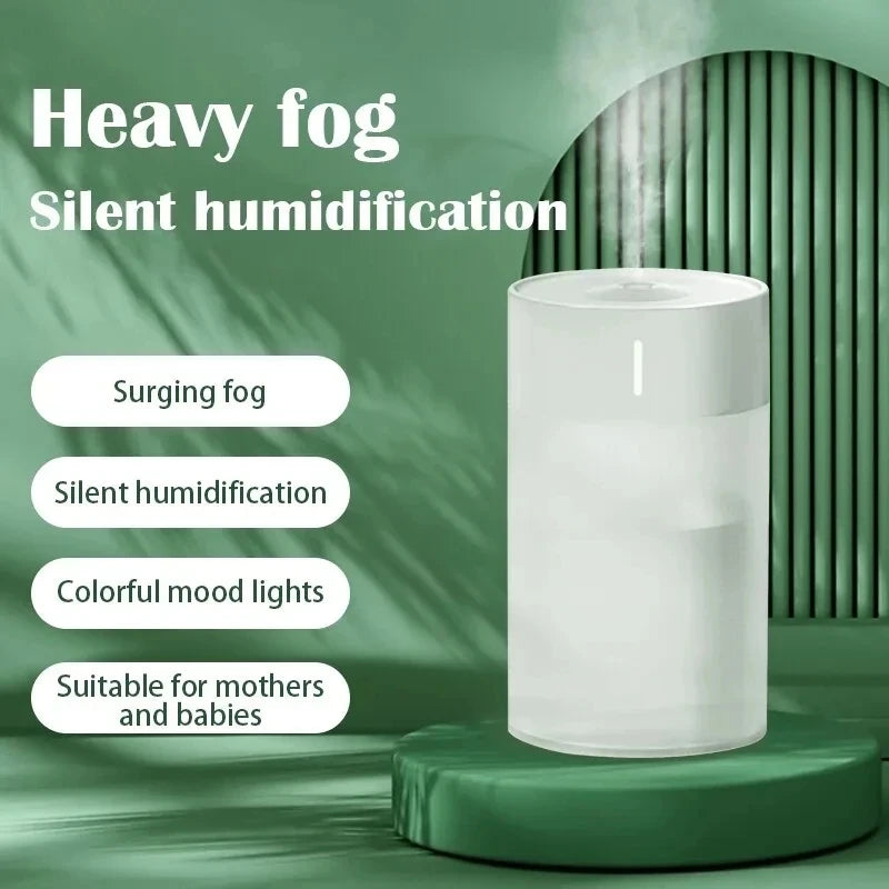 Luminous Humidifier Household Desktop Small Water Supplement Spray Air Humidification Usb Car Portable Night Light 260ml