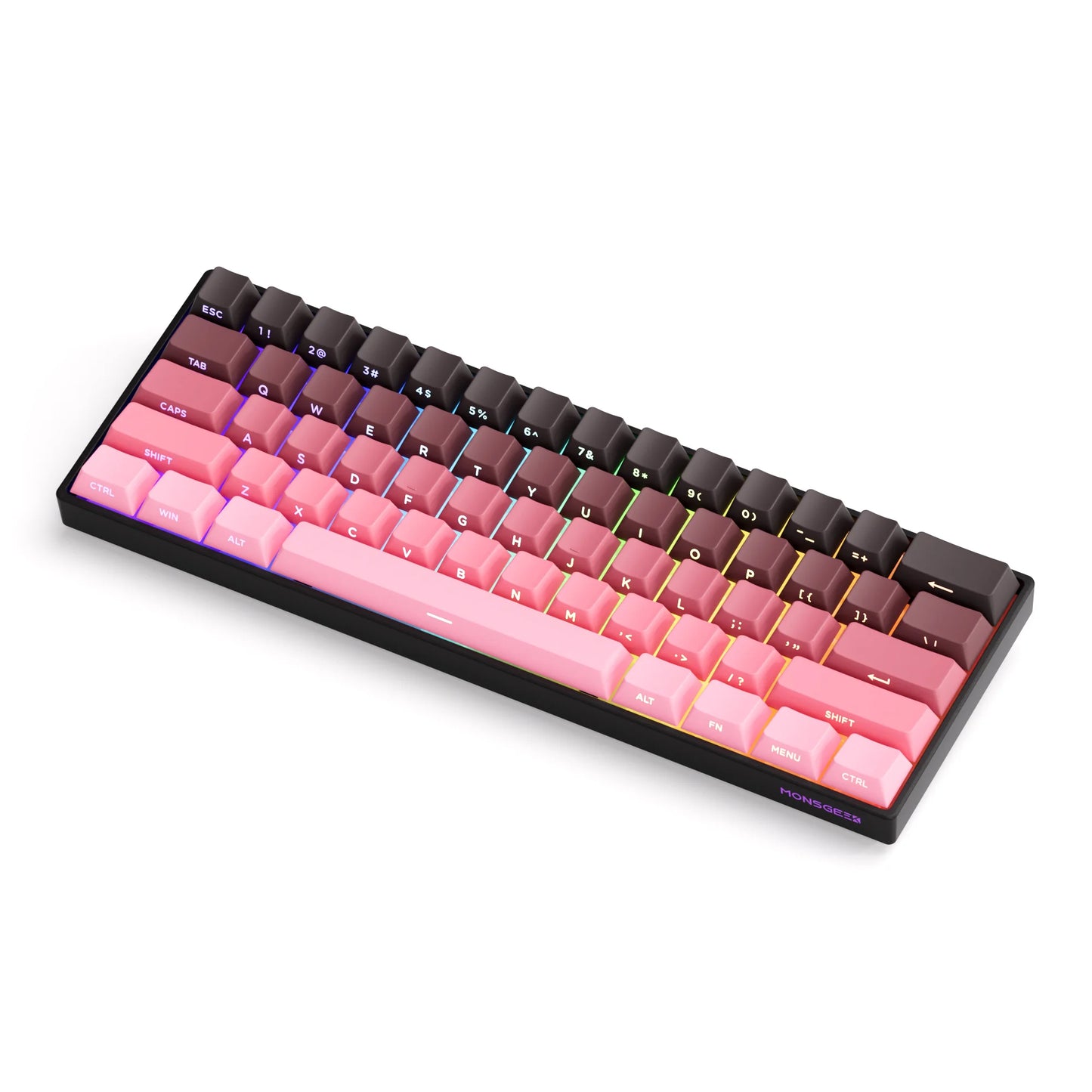 Akko MonsGeek FUN60 Mechanical Keyboard Magnetic Switch 60% Gaming Keyboards Rapid Trigger 0.01mm 8K ARGB HE/TMR Custom Keyboard