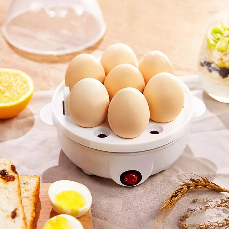 Multifunctional Electric Egg Cooker Automatic Egg Boiler 7 Eggs Mini Egg Streamer Kitchen Breakfast Machine Mini Egg Boiler
