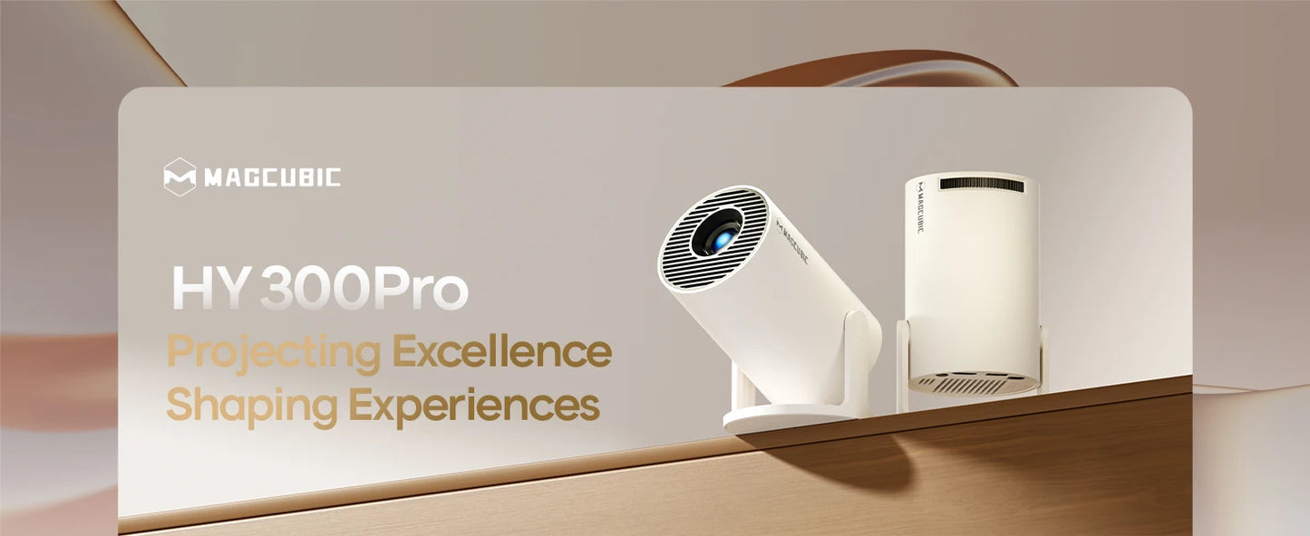 Transpeed 4K Wifi6 HY300 Pro Projector Android 11 290 ANSI Dual WIFI Allwinner H713 BT5.0 720P Home Cinema Outdoor Portable