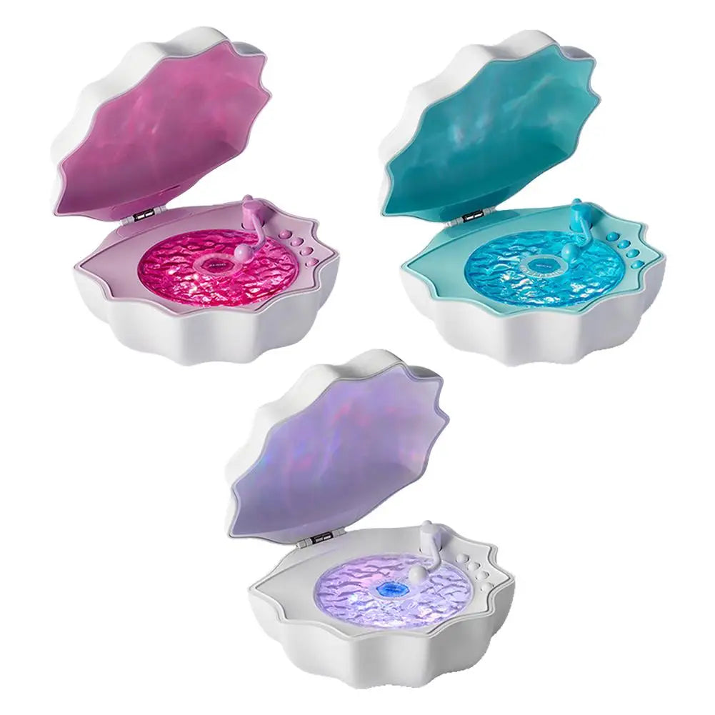 Creative Shell Light Wireless Bluetooth Speaker High-quality Subwoofer Sleeping Desktop Ornaments Romantic Gift For Friends