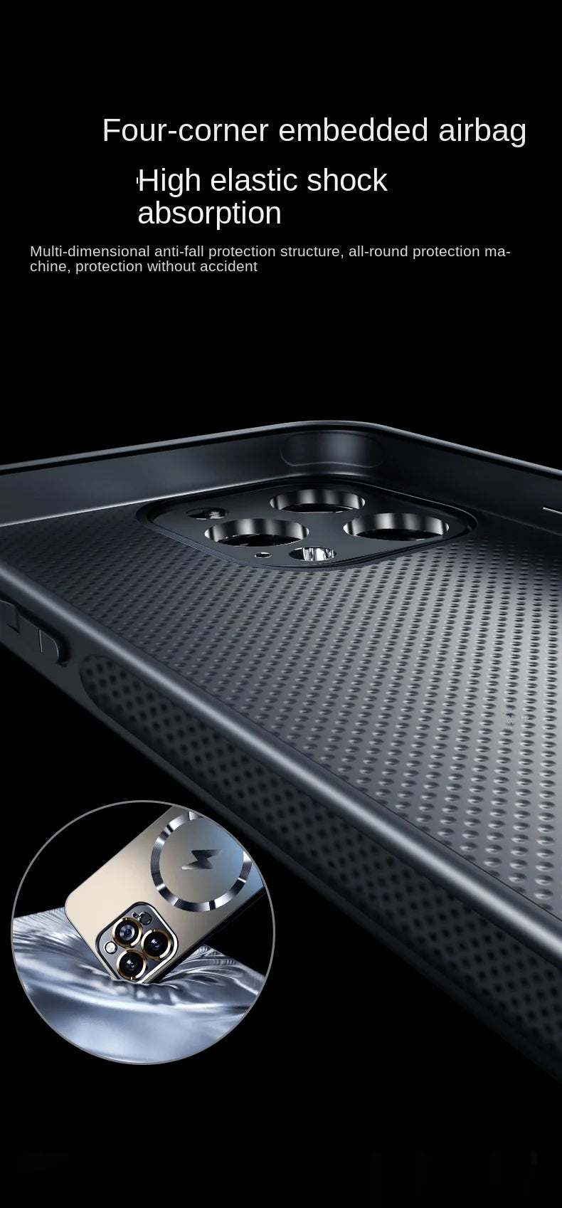 Latest Magnetic and Heat Dissipating iPhone 16 15 14 13 Pro Max plus Case – Full Coverage