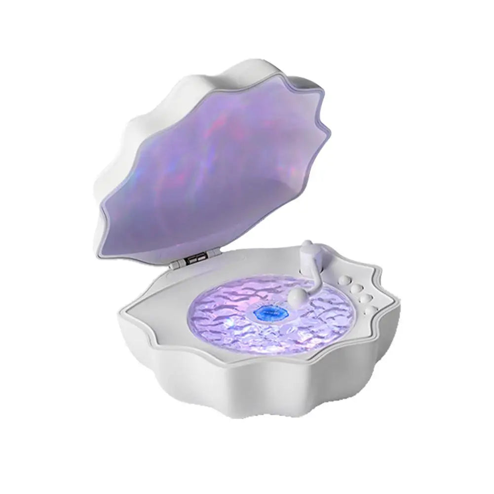 Creative Shell Light Wireless Bluetooth Speaker High-quality Subwoofer Sleeping Desktop Ornaments Romantic Gift For Friends