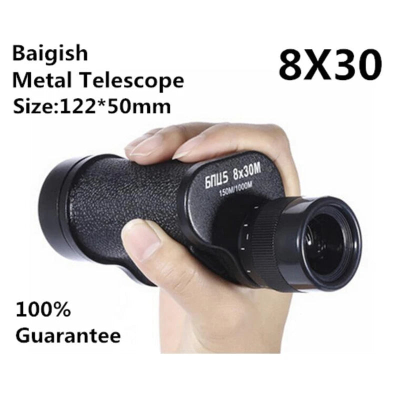 Metal 12X45 Russian Military Monocular HD High Quality Portable Mini Telescope Captain Caribbean Pirates Spyglass Binoculars