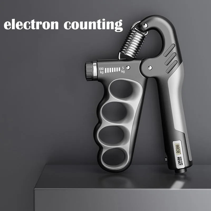 5-100Kg Hand Gripper Gym Wrist Expander Hand Strengthener Adjustable Dynamometer Hand Grip Finger Forearm Trainer Muscle Recover