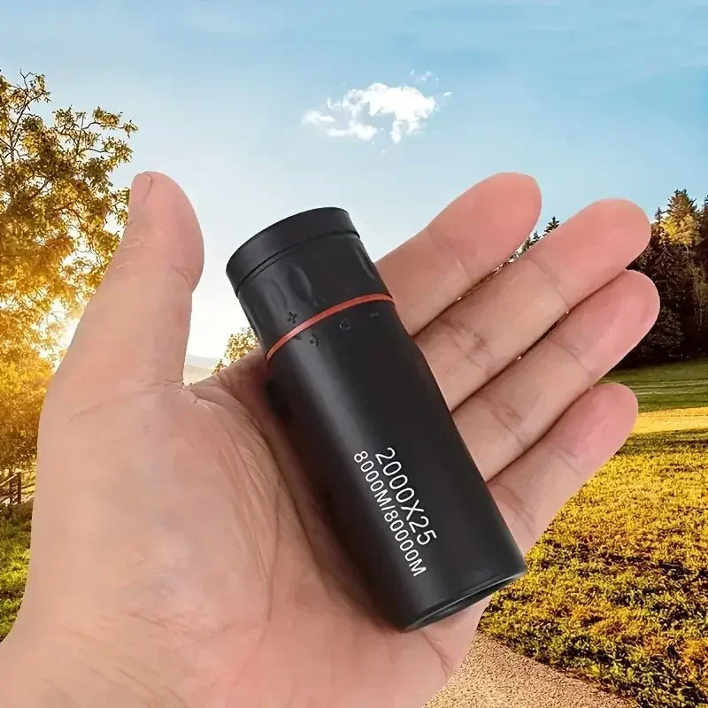 Xiaomi 2000x25 Hd Monocular Telescope Mini Portable Design Ideal For Camping, Hunting Birdwatching Lightweight Outdoor Telescope