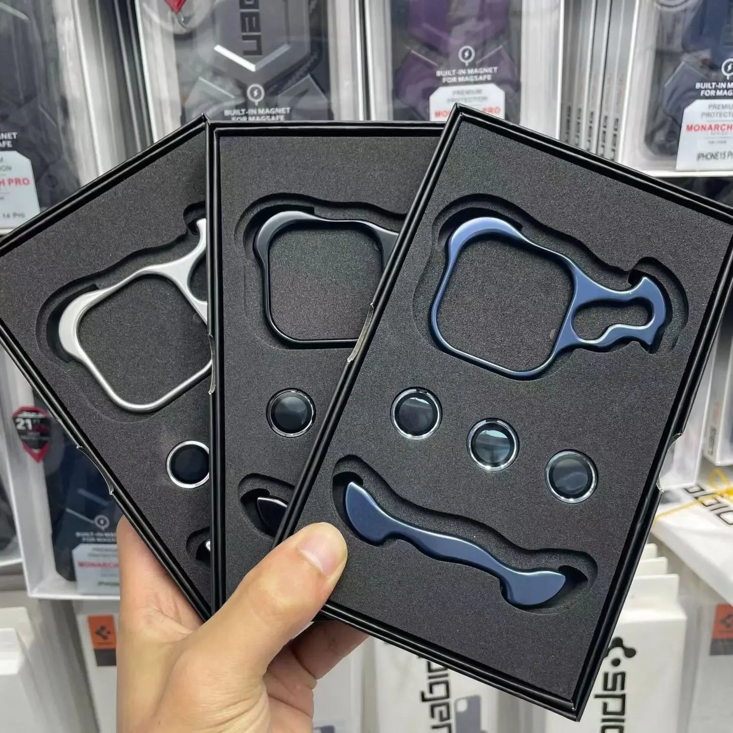 Irregular Metal Bumper Phone Case IPhone 16 15 14 13 Pro Max Plus with Lens Film Protection Bare Aluminum Alloy Shockproof Cover