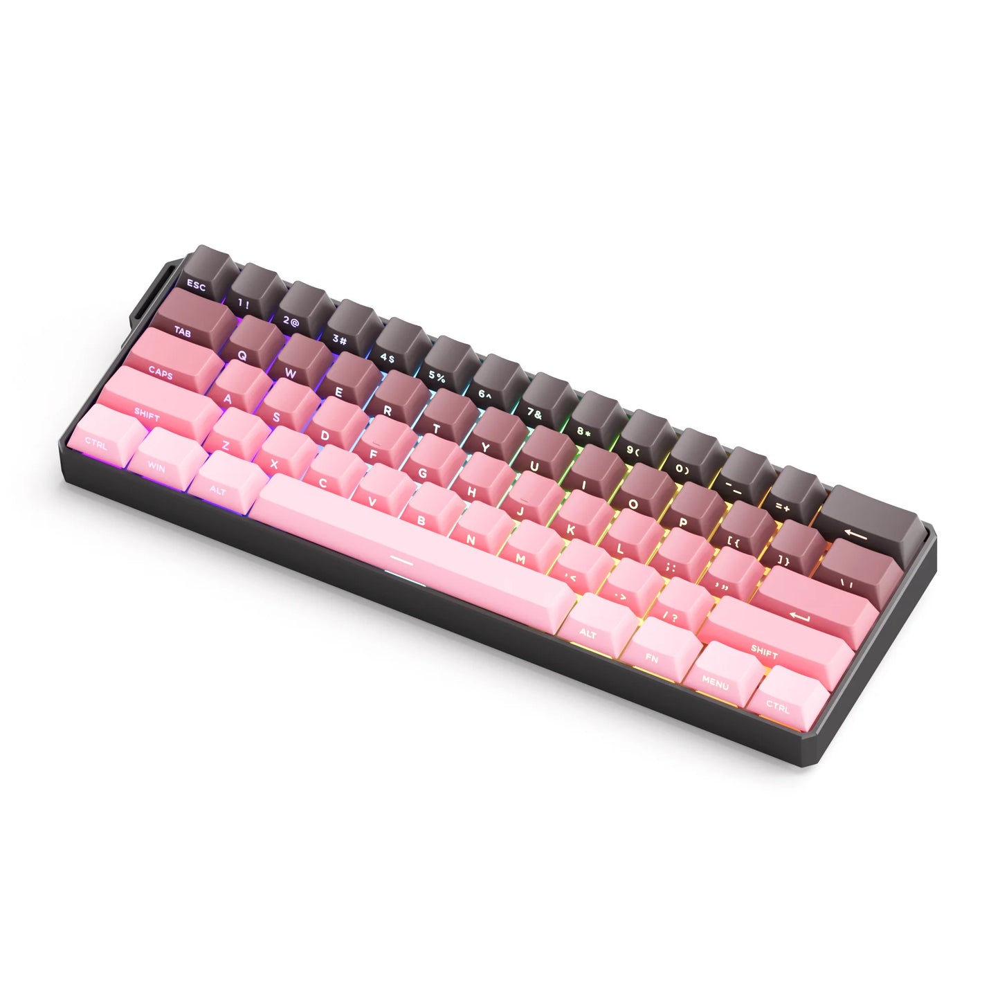 Akko MonsGeek FUN60 Mechanical Keyboard Magnetic Switch 60% Gaming Keyboards Rapid Trigger 0.01mm 8K ARGB HE/TMR Custom Keyboard