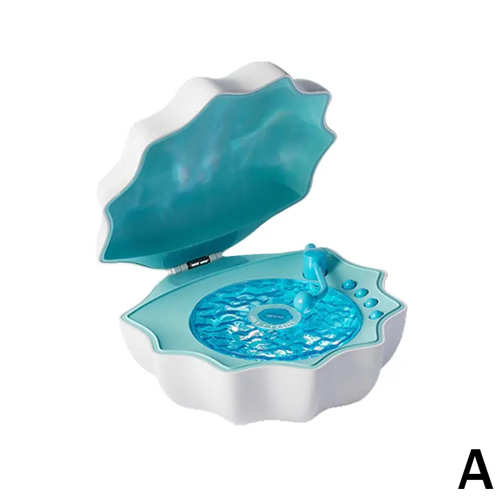 Creative Shell Light Wireless Bluetooth Speaker High-quality Subwoofer Sleeping Desktop Ornaments Romantic Gift For Friends